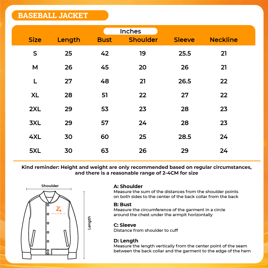 LIMITED EDITION UNISEX BASEBALL JACKET – URBAN STREET STYLE 13