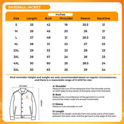 LIMITED EDITION UNISEX BASEBALL JACKET – URBAN STREET STYLE 16